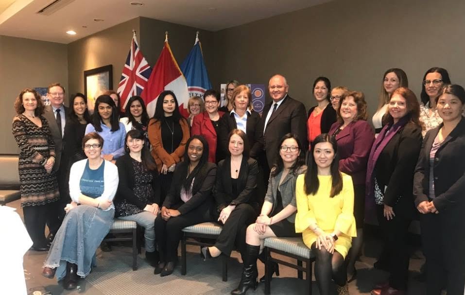 Aïko Thurlow at the Bright Minds Breakfast with the City of Markham