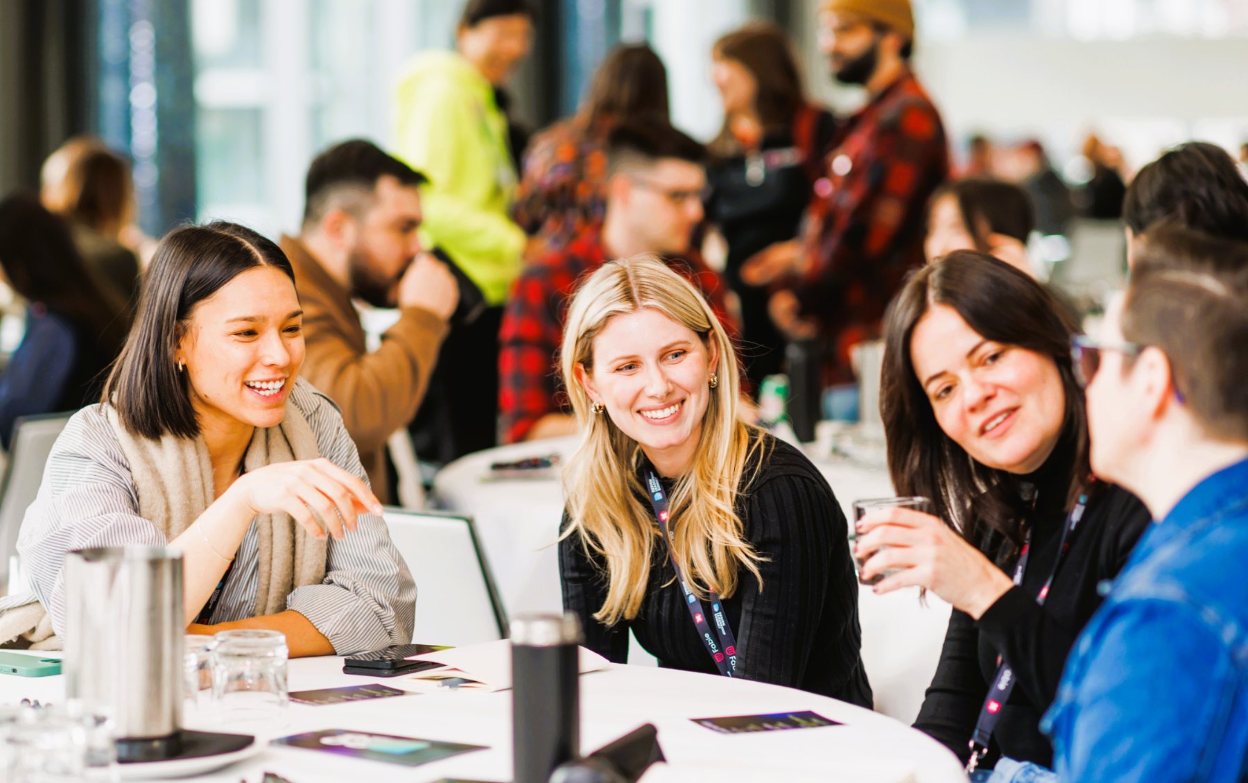 A room full of allies at a Peership event